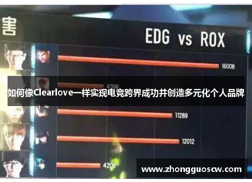 如何像Clearlove一样实现电竞跨界成功并创造多元化个人品牌